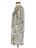 R. Vivimos Metallic Silver Cocktail Dress Size S - photo 5