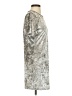 R. Vivimos Metallic Silver Cocktail Dress Size S - photo 4
