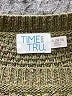 Time and Tru Argyle Green Pullover Sweater Size XL - photo 7