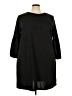 As U Wish Solid Black Casual Dress Size 3X - photo 1