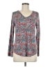 Feiersi Teal Long Sleeve Blouse Size M - photo 1