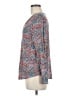 Feiersi Teal Long Sleeve Blouse Size M - photo 5