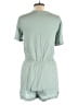 YOINS 100% Rayon Solid Green Romper Size L - photo 2