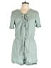 YOINS 100% Rayon Solid Green Romper Size L - photo 1