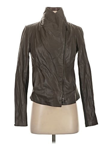 Vince. Leather Jacket (view 1)