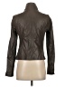 Vince. 100% Leather Brown Leather Jacket Size S - photo 2