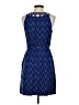 Gap Chevron-herringbone Blue Casual Dress Size XS - photo 2