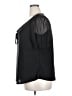 Alison Andrews Black Short Sleeve Blouse Size 3X - photo 5