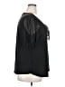 Alison Andrews Black Short Sleeve Blouse Size 3X - photo 4