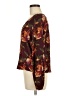 Allison Joy 100% Polyester Burgundy Long Sleeve Blouse Size M - photo 5
