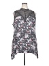 Torrid 100% Rayon Gray Sleeveless Blouse Size 3X Plus (3) - photo 1