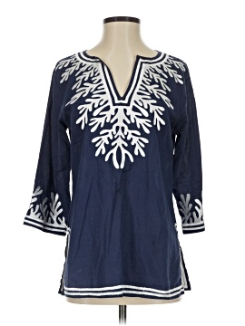 Gretchen Scott Designs 3/4 Sleeve Blouse