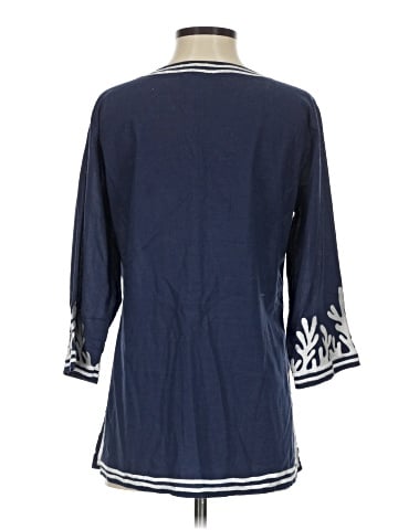Gretchen Scott Designs 3/4 Sleeve Blouse (view 2)