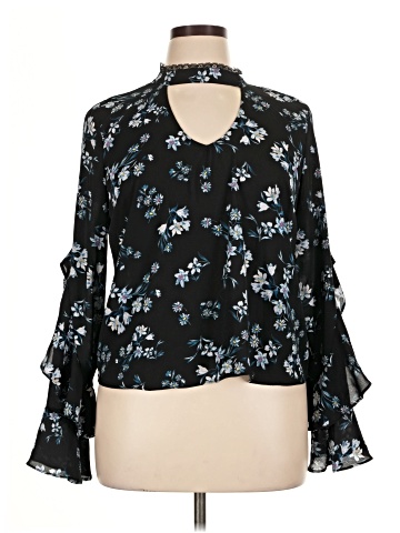 Living Doll 3/4 Sleeve Blouse (view 1)