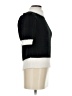 Sugarlips Color Block Black Pullover Sweater Size S - photo 4