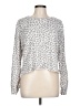 5th Avenue Animal Print Silver Pullover Sweater Size L (estimated) - photo 1