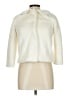 Bella Bliss 100% Polyester Ivory Faux Fur Jacket Size 10 - photo 1