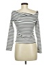 Unbranded Stripes Ivory Long Sleeve Top Size M - photo 2
