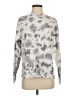 Breezin' Up 100% Cotton Tie-dye Silver Pullover Sweater Size S - photo 1