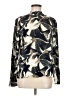 Just Female 100% Viscose Floral Black Long Sleeve Blouse Size M - photo 1