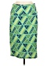 Lularoe Print Green Casual Skirt Size M - photo 1