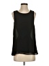 Pleione 100% Polyester Black Sleeveless Top Size S - photo 1
