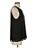 Pleione 100% Polyester Black Sleeveless Top Size S - photo 4