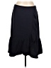 Boden 100% Polyester Solid Black Formal Skirt Size 10 - photo 1