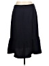 Boden 100% Polyester Solid Black Formal Skirt Size 10 - photo 2