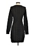 Express Chevron-herringbone Black Casual Dress Size S (estimated) - photo 2