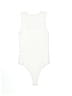 Happily Grey 100% Polyester Ivory White Bodysuit Size L - photo 2