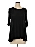 BCBGeneration Black 3/4 Sleeve Top Size S - photo 1