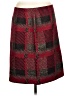 Unbranded 100% Acetate Plaid Red Formal Skirt Size L (estimated) - photo 1