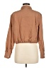 Future Collective Brown Long Sleeve Button-Down Shirt Size M - photo 2