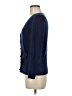 St. John Blue Wool Cardigan Size M - photo 5