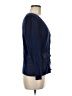 St. John Blue Wool Cardigan Size M - photo 4