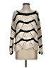 Veroalfie 100% Cotton Chevron-herringbone Ivory Pullover Sweater Size 2 - photo 1