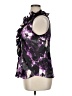 Sami & JO 100% Polyester Purple Sleeveless Blouse Size XL - photo 5