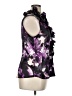 Sami & JO 100% Polyester Purple Sleeveless Blouse Size XL - photo 4