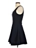 Everly Solid Black Blue Cocktail Dress Size XS - photo 5