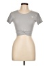 Women's Best Gray Short Sleeve Top Size L - photo 1