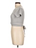 Women's Best Gray Short Sleeve Top Size L - photo 5