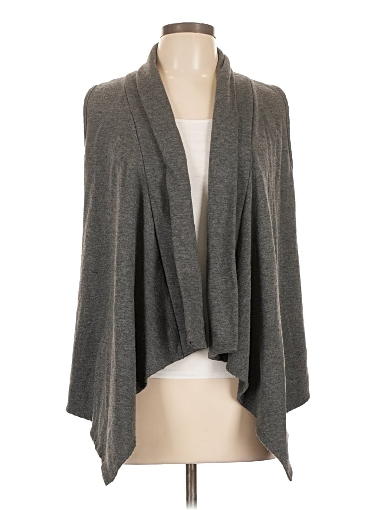 Pre-owned Fleurette Cardigan Sweater In Gray