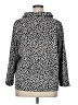 Ann Taylor Animal Print Blue Pullover Sweater Size XL - photo 2