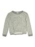 Splendid Print Silver Pullover Sweater Size 5 - photo 1