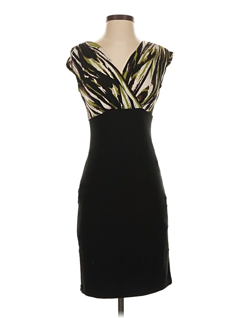Pre-owned Bisou Bisou Cocktail Dress In Black