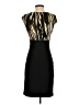 Bisou Bisou Graphic Black Cocktail Dress Size 4 - photo 2