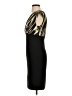 Bisou Bisou Graphic Black Cocktail Dress Size 4 - photo 5