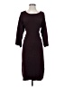 Max Studio Solid Burgundy Casual Dress Size XS - photo 1