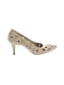 Donald J Pliner Stars Ivory Tan Heels Size 9 - photo 1